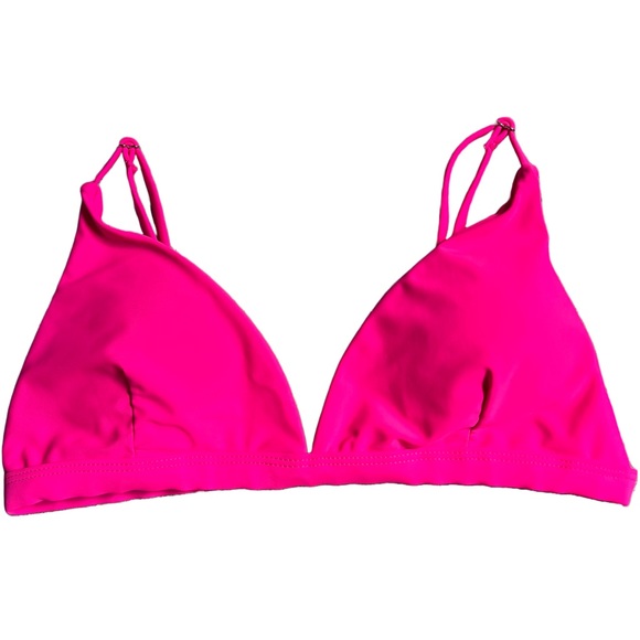 SUUKSESS HOT PINK HIGH WAISTED CHEEKY TRIANGLE BIKINI SIZE SMALL - Picture 8 of 11